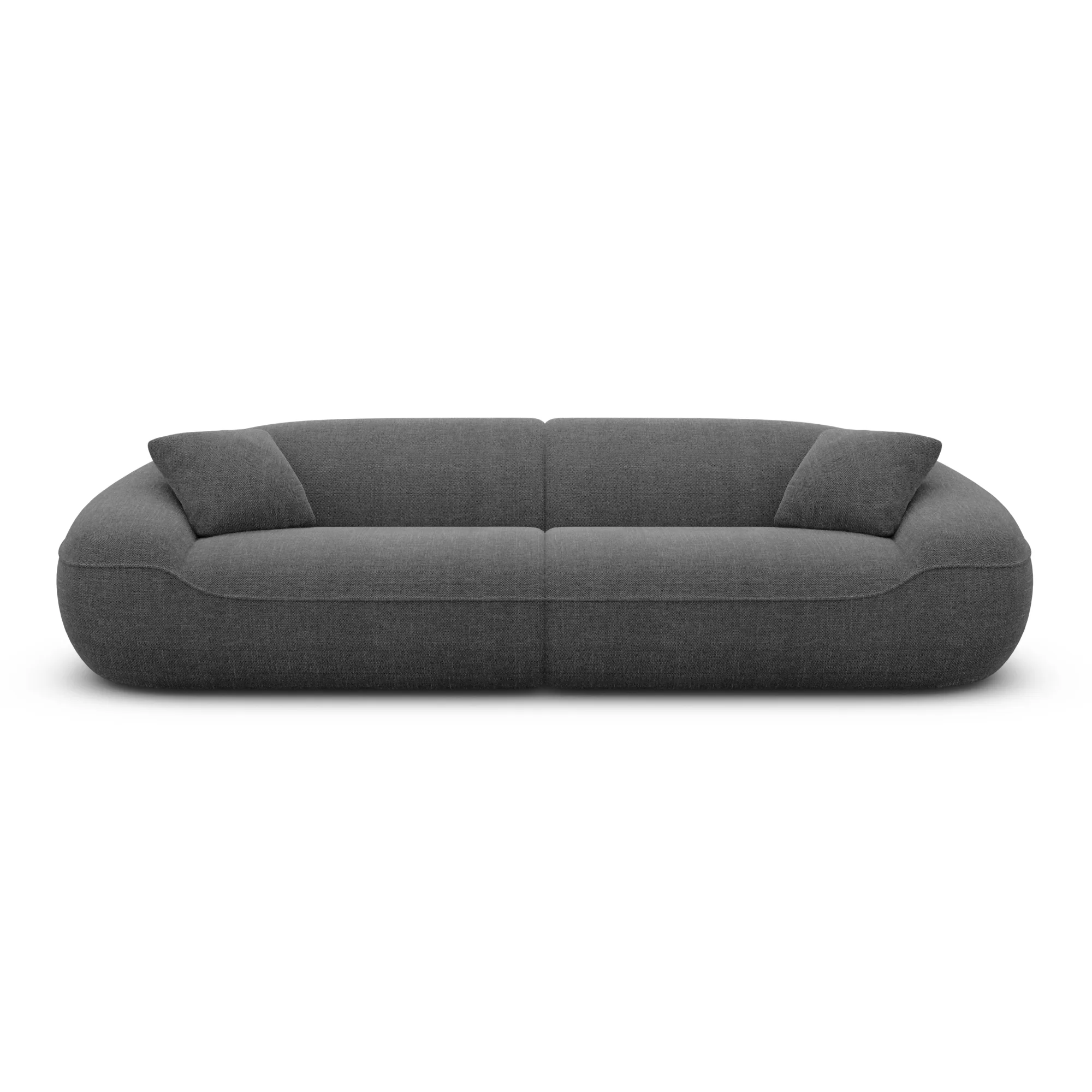 Strukturstoff 4-Sitzer Couch Levina – Bild 12