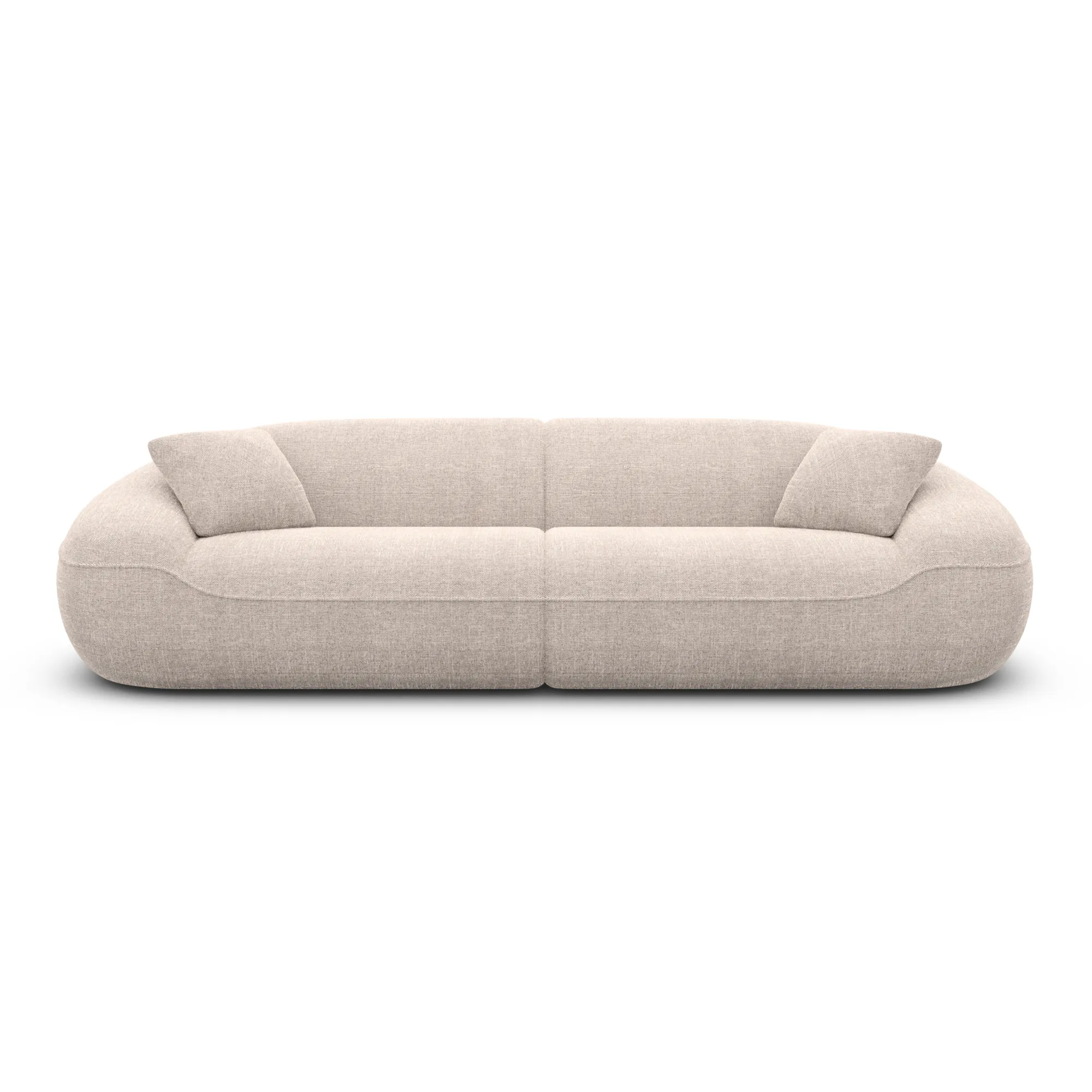 Strukturstoff 4-Sitzer Couch Levina – Bild 15