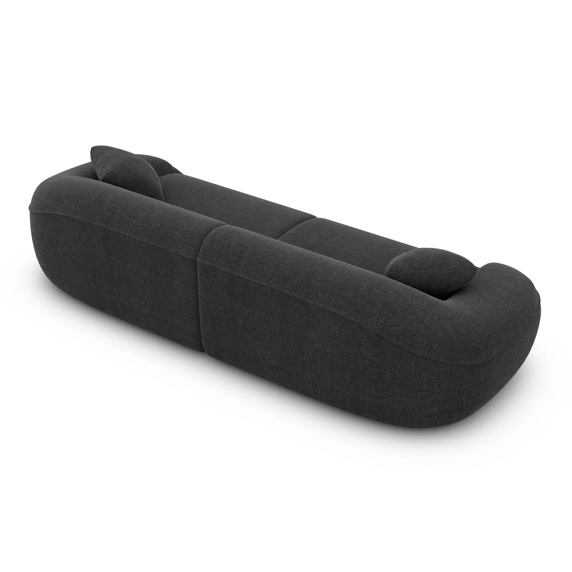 Strukturstoff 4-Sitzer Couch Levina – Bild 19