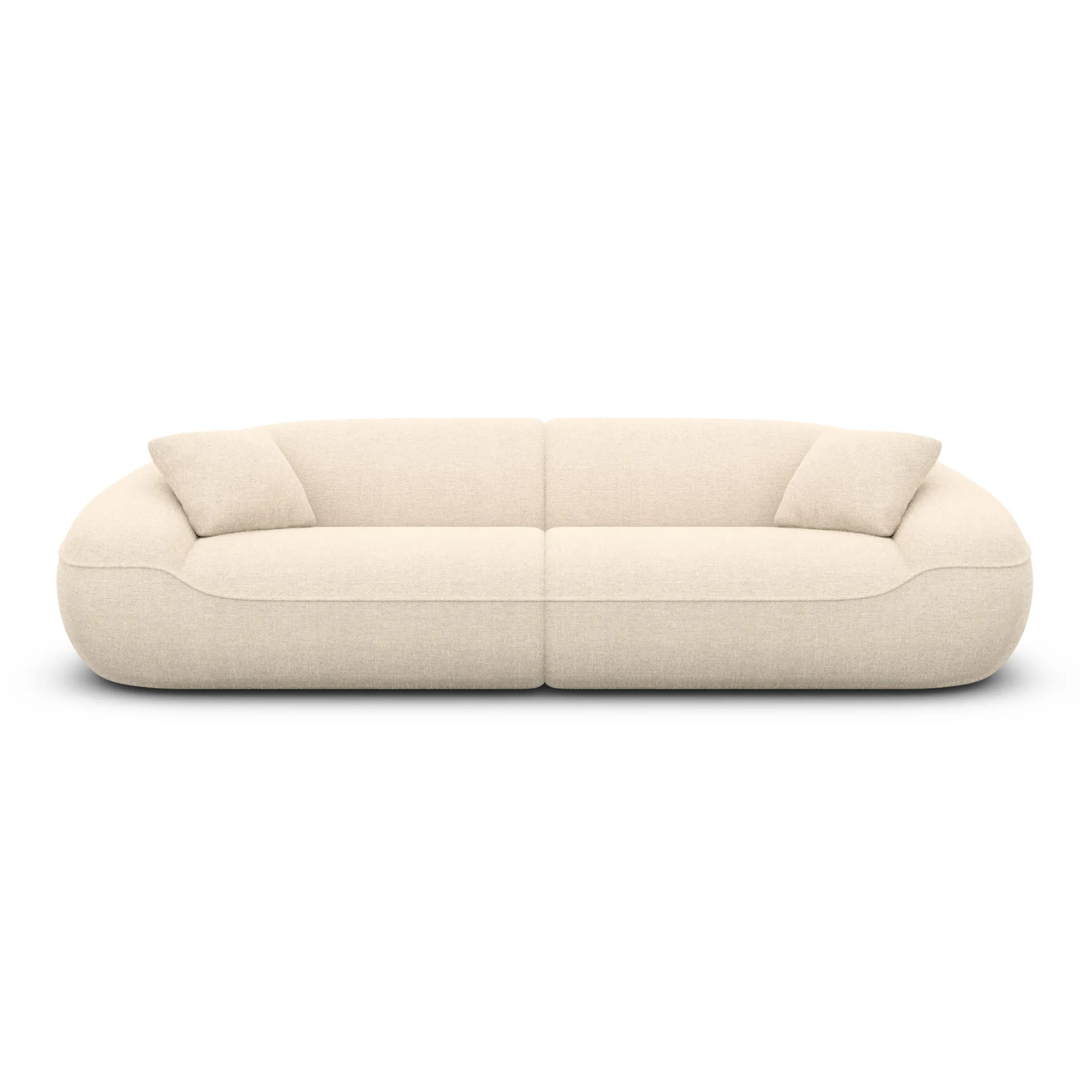 Strukturstoff 4-Sitzer Couch Levina – Bild 24