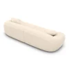 Strukturstoff 4-Sitzer Couch Levina – Bild 25