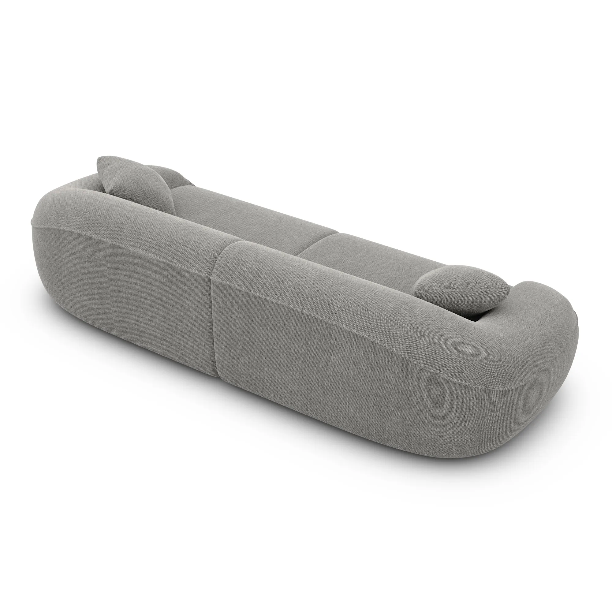 Strukturstoff 4-Sitzer Couch Levina – Bild 34