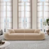 Samtstoff 4-Sitzer Couch Levina – Bild 2