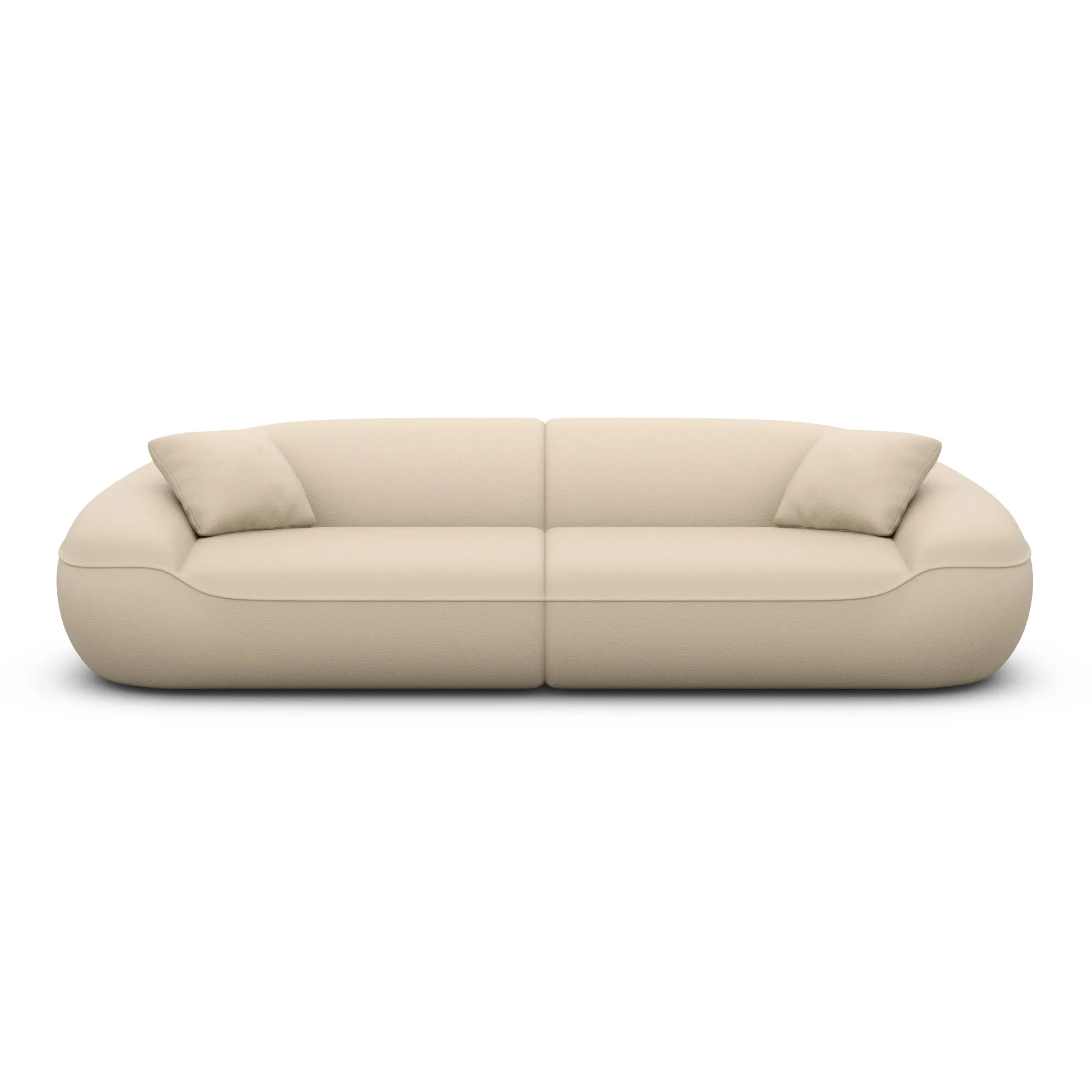 Echtleder 4-Sitzer Couch Levina – Bild 16
