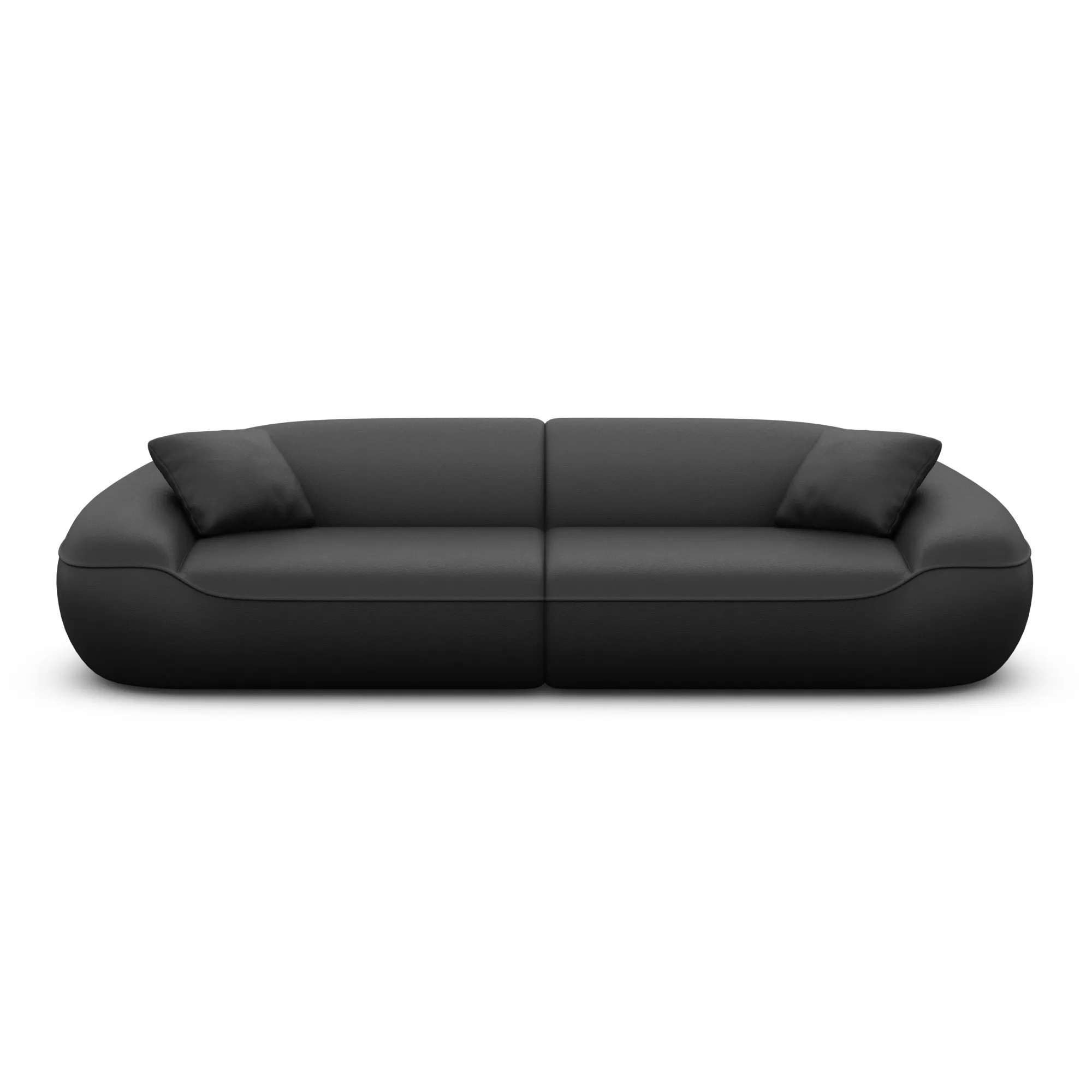 Echtleder 4-Sitzer Couch Levina – Bild 19