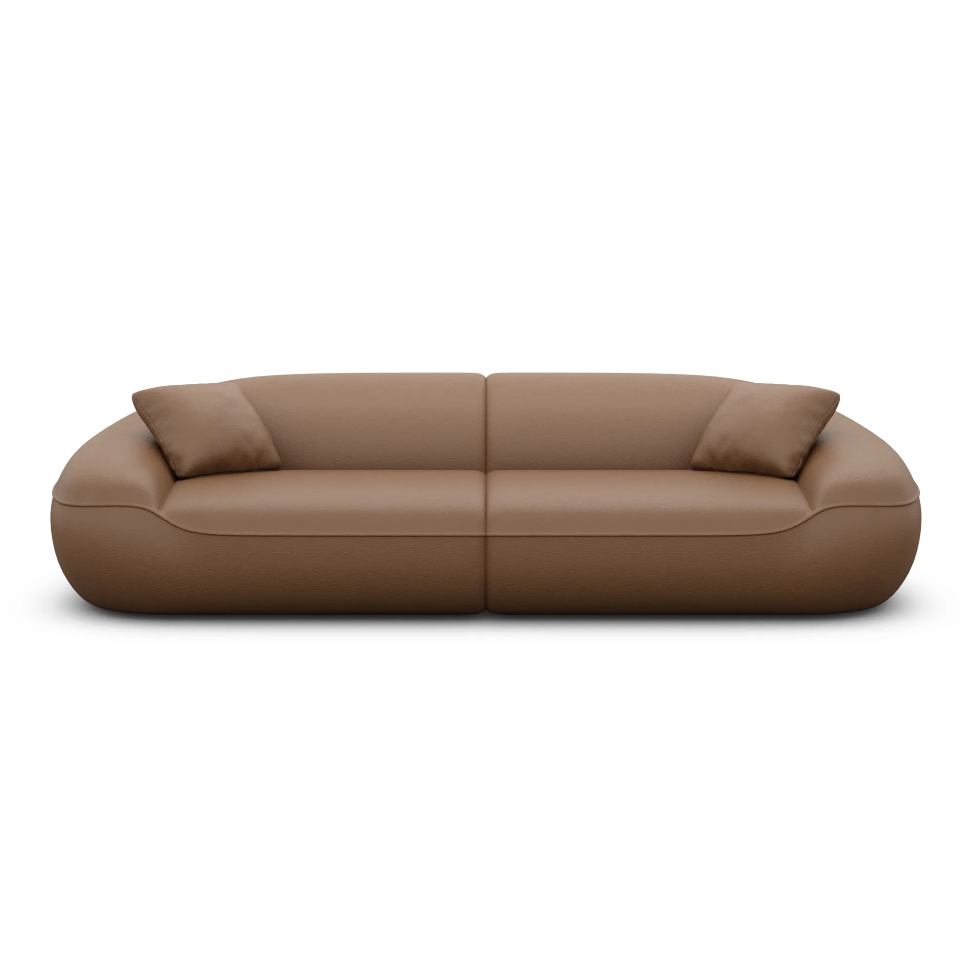 Echtleder 4-Sitzer Couch Levina – Bild 22