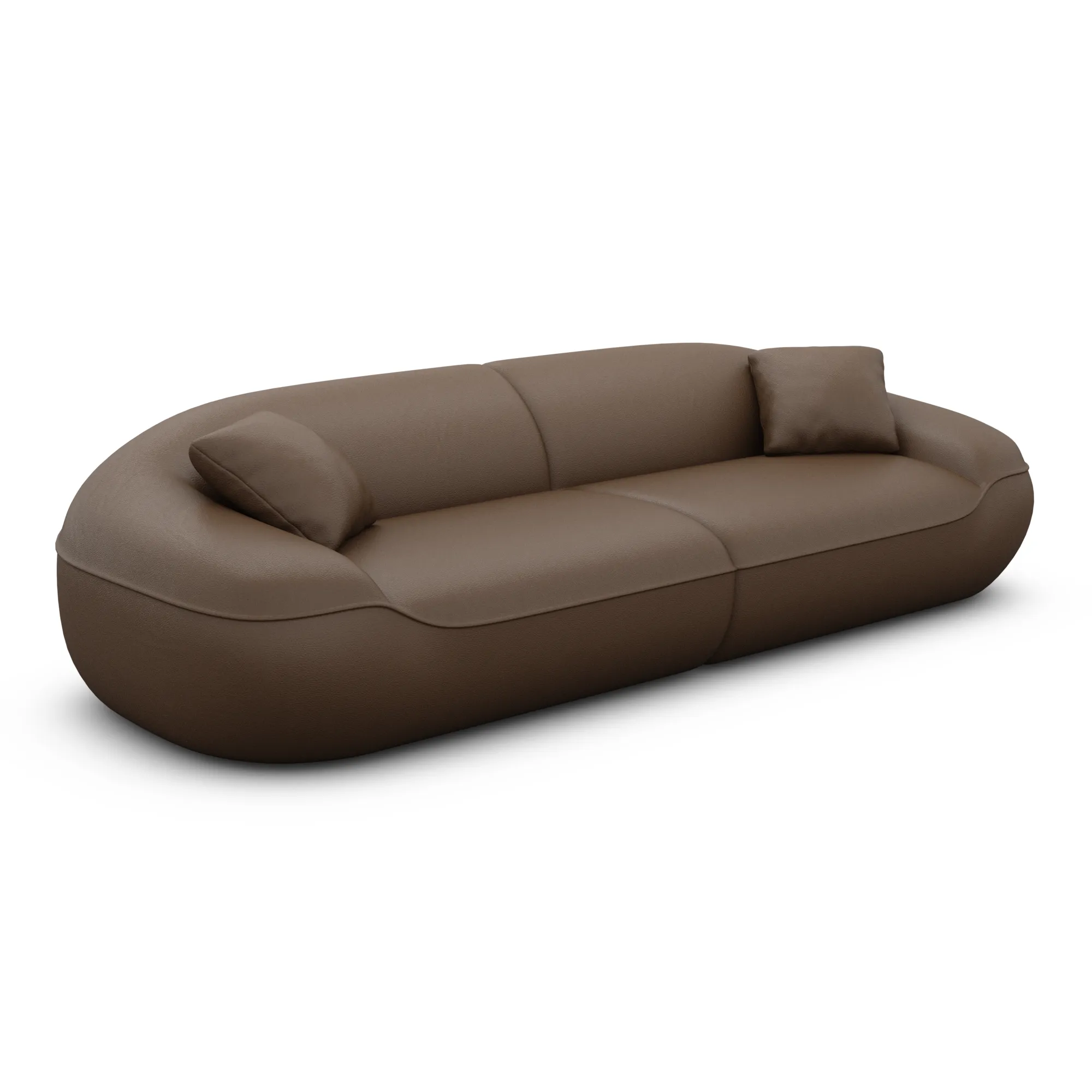 Echtleder 4-Sitzer Couch Levina – Bild 27