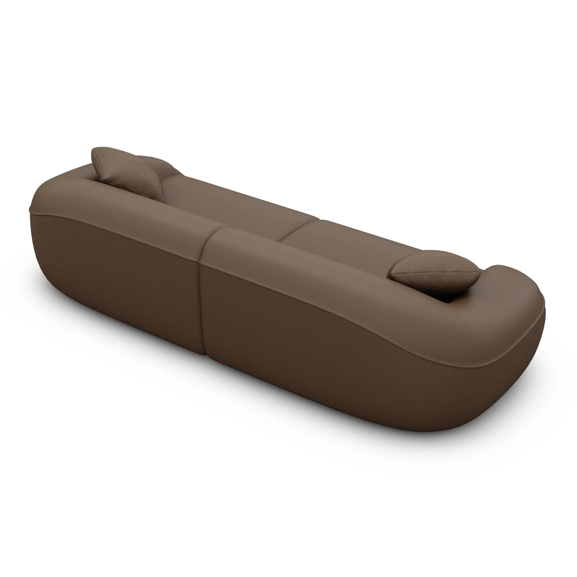Echtleder 4-Sitzer Couch Levina – Bild 29