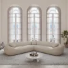 Bouclé Ecksofa Levina