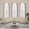 Strukturstoff Ecksofa Levina – Bild 3