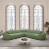 Strukturstoff Ecksofa Levina – Bild 5