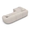 Bouclé L-Form Sofa Levina – Bild 18