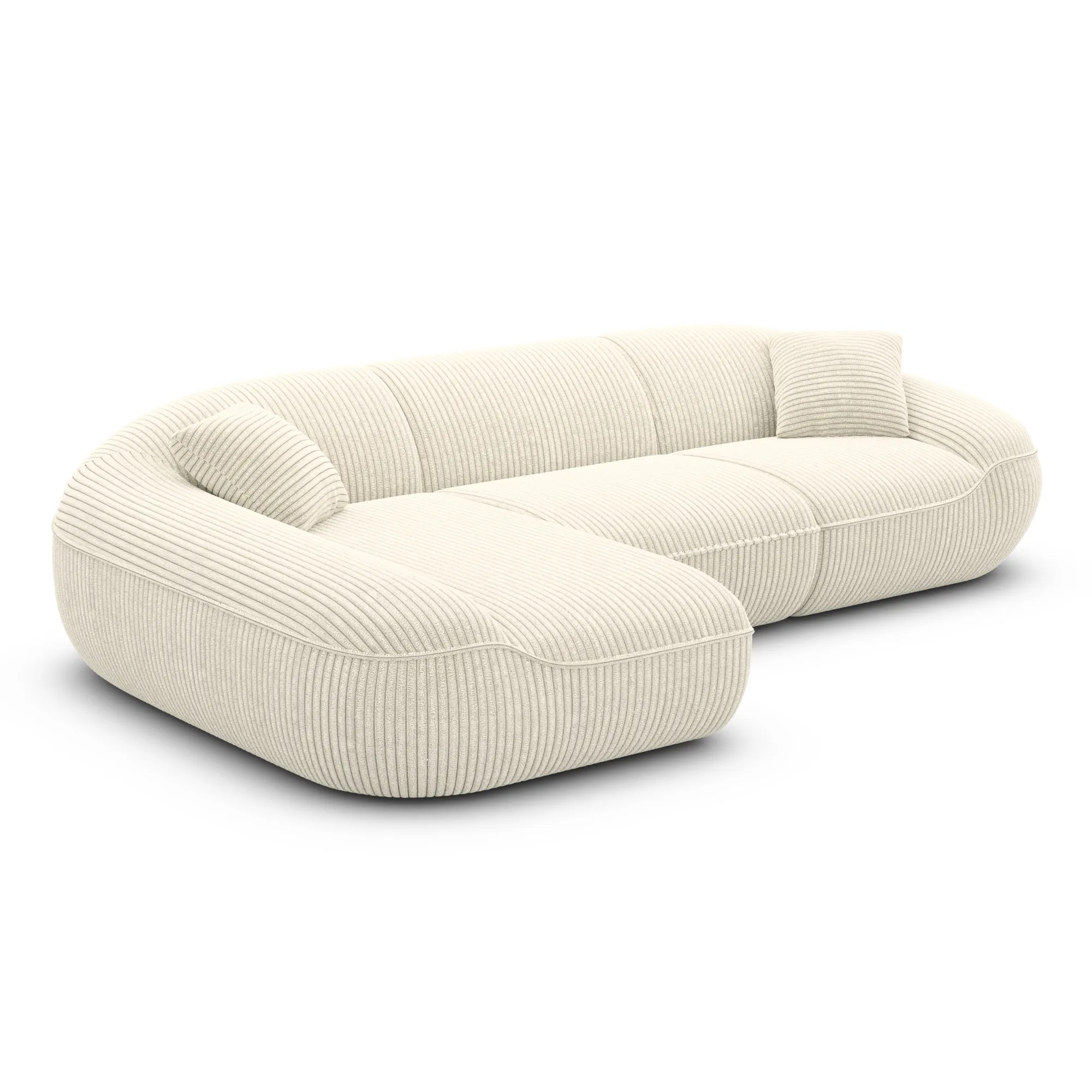 Cord L-Form Sofa Levina – Bild 21