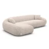 Strukturstoff L-Form Sofa Levina – Bild 75