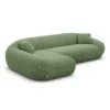 Strukturstoff L-Form Sofa Levina – Bild 30