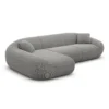 Strukturstoff L-Form Sofa Levina – Bild 33