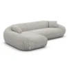 Strukturstoff L-Form Sofa Levina – Bild 36