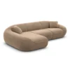 Samtstoff L-Form Sofa Levina – Bild 43