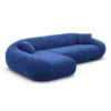 Samtstoff L-Form Sofa Levina – Bild 64