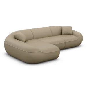 Echtleder L-Form Sofa Levina