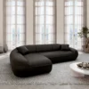 Kunstleder L-Form Sofa Levina – Bild 7