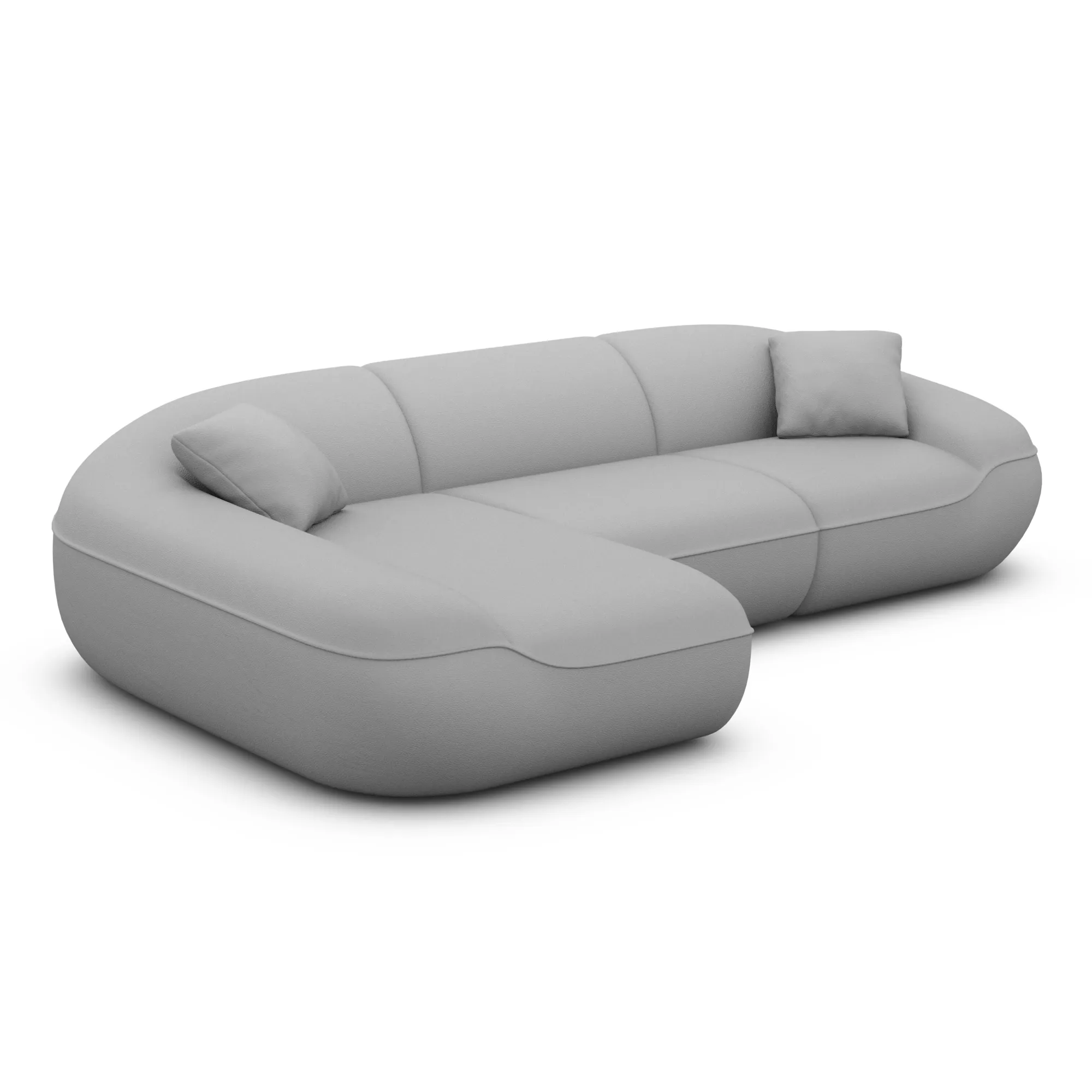 Kunstleder L-Form Sofa Levina – Bild 20