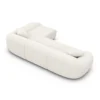 Bouclé L-Form Sofa Levina – Bild 12