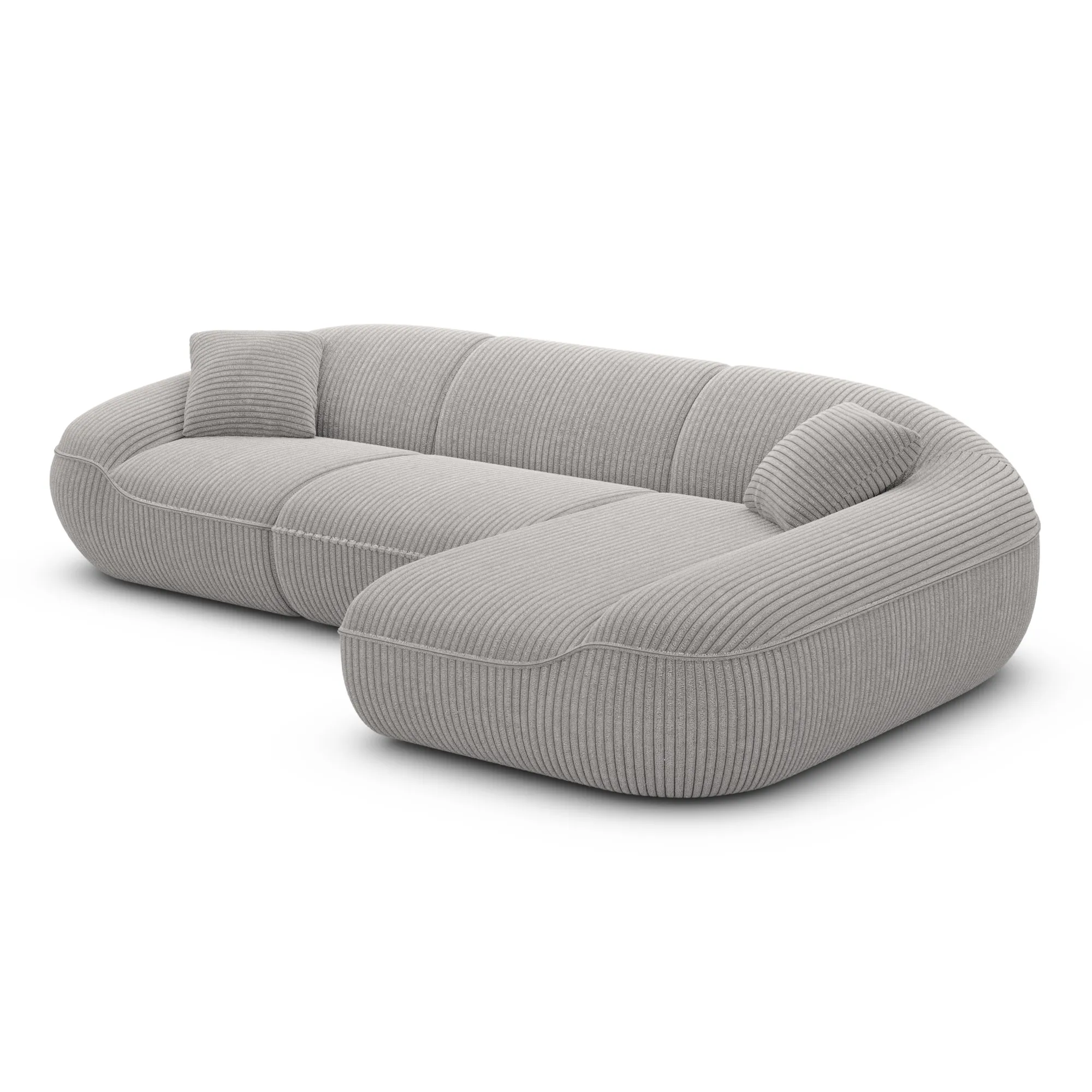 Cord L-Form Sofa Levina – Bild 12