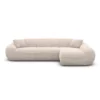 Strukturstoff L-Form Sofa Levina – Bild 46
