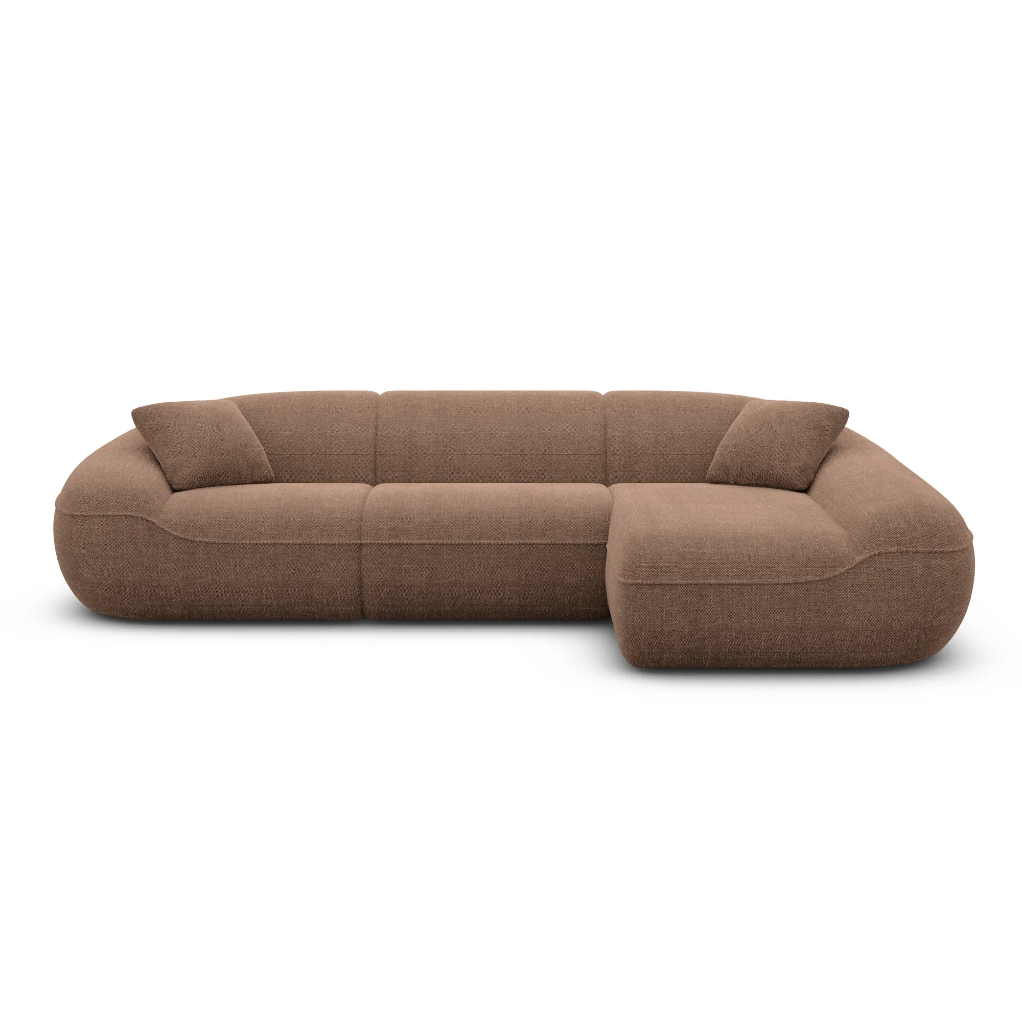 Strukturstoff L-Form Sofa Levina – Bild 52