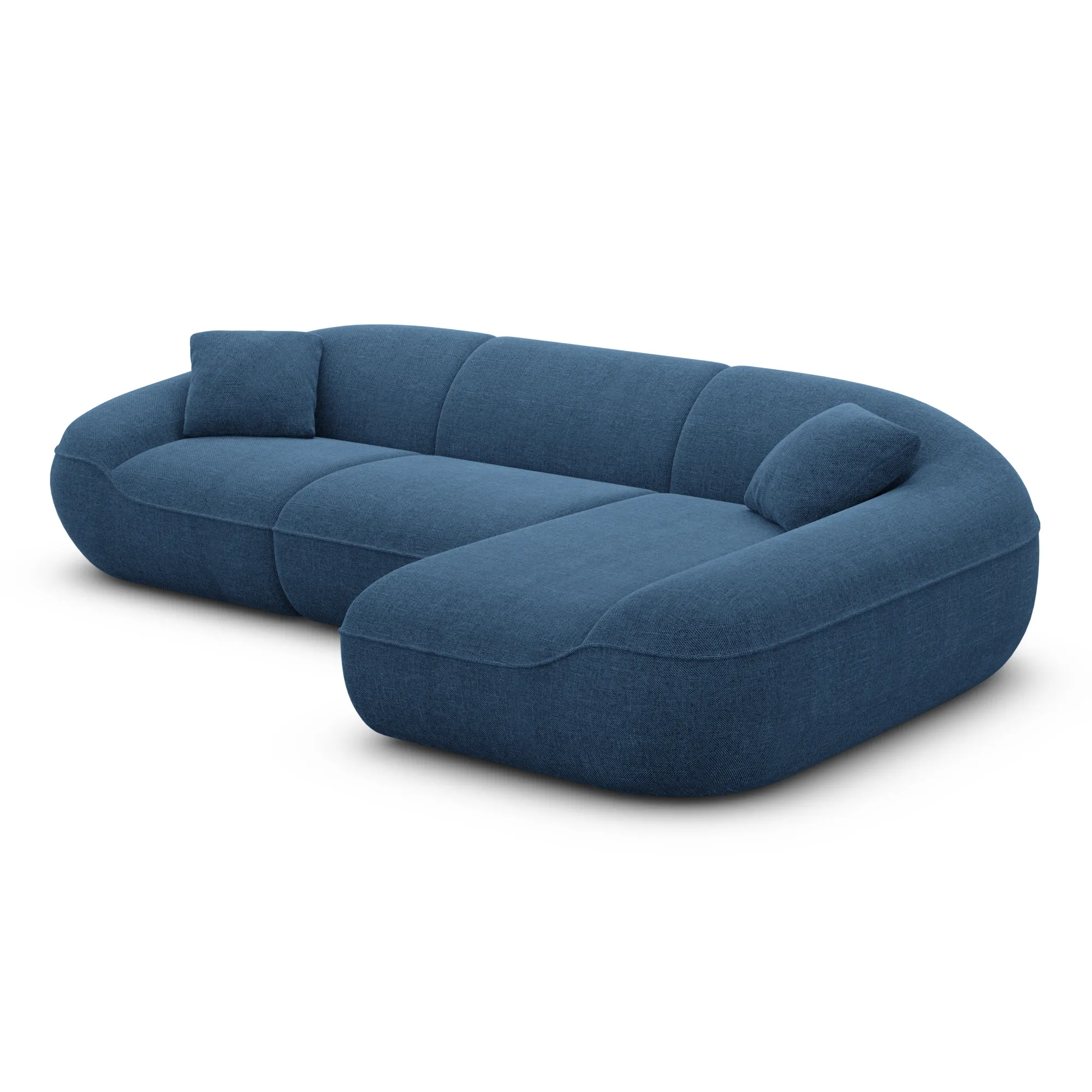 Strukturstoff L-Form Sofa Levina – Bild 57