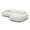 Strukturstoff L-Form Sofa Levina – Bild 69