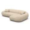 Echtleder L-Form Sofa Levina – Bild 32