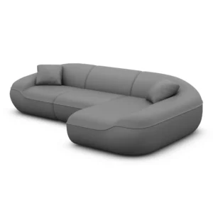 Echtleder L-Form Sofa Levina