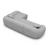 Echtleder L-Form Sofa Levina – Bild 52