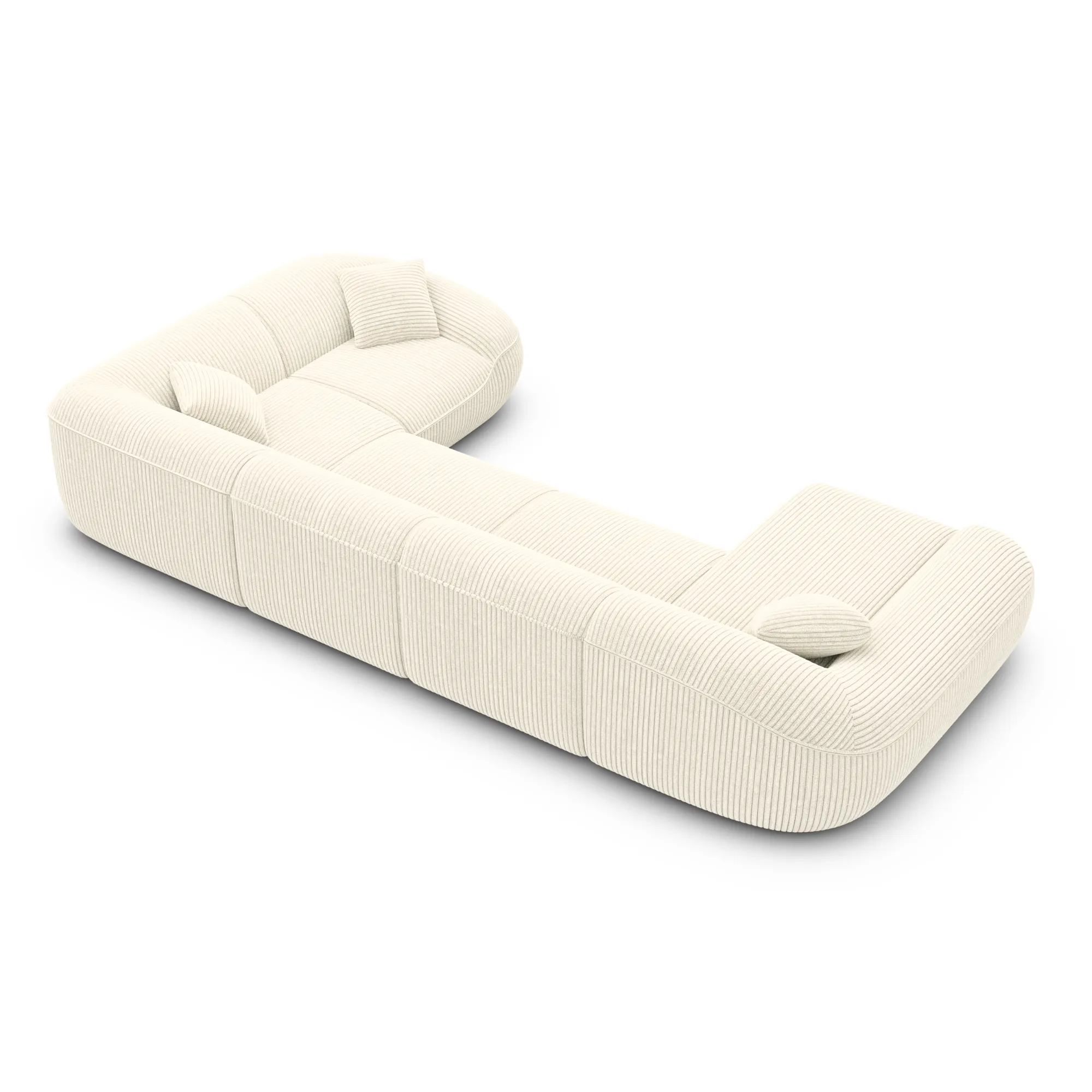 Cord U-Form XL Wohnlandschaft Levina – Bild 17