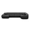 Kunstleder U-Form XL Wohnlandschaft Levina – Bild 60