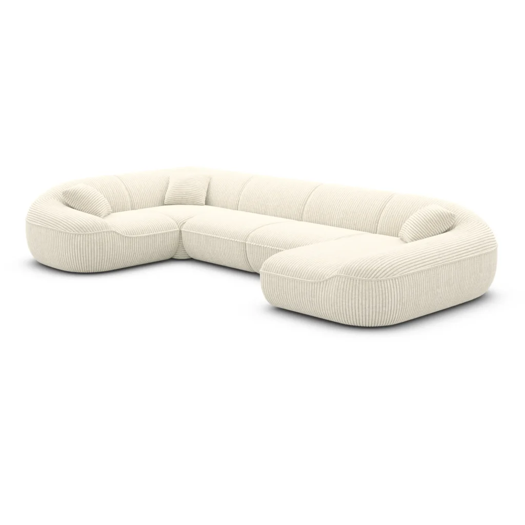 Cord U-Form XL Wohnlandschaft Levina