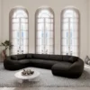 Kunstleder U-Form XL Wohnlandschaft Levina – Bild 13