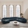 Cord U-Form XXL Wohnlandschaft Levina – Bild 5