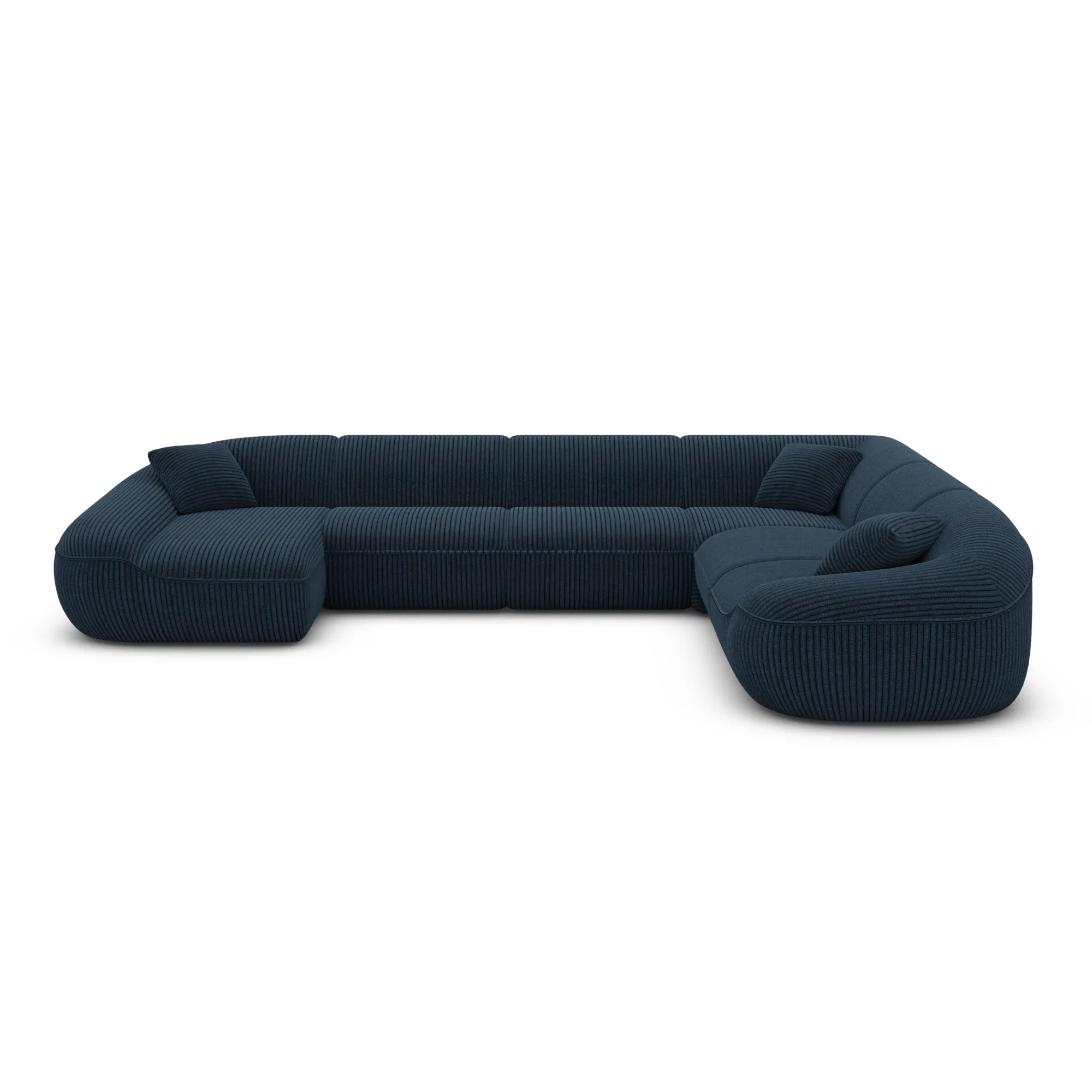 Cord U-Form XXL Wohnlandschaft Levina – Bild 10