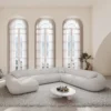 Echtleder U-Form XXL Wohnlandschaft Levina – Bild 9