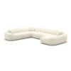 Cord U-Form XXL Wohnlandschaft Levina – Bild 27