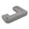 Strukturstoff U-Form XXL Wohnlandschaft Levina – Bild 47