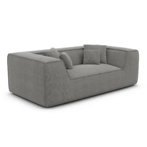 Strukturstoff 2-Sitzer Couch Liberia