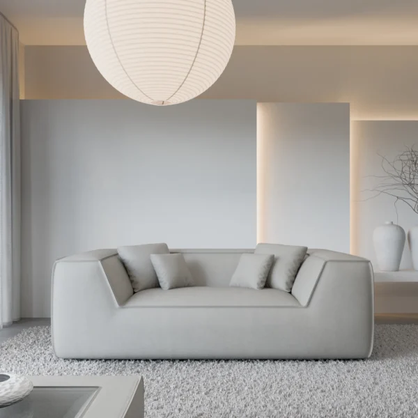 Echtleder 2-Sitzer Couch Liberia