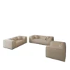 Kunstleder 3-2-1-Sitzer Sofa Set Liberia