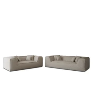 Bouclé 3-2-Sitzer Sofa Set Liberia
