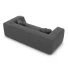 Strukturstoff 3-Sitzer Couch Liberia