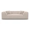 Strukturstoff 3-Sitzer Couch Liberia